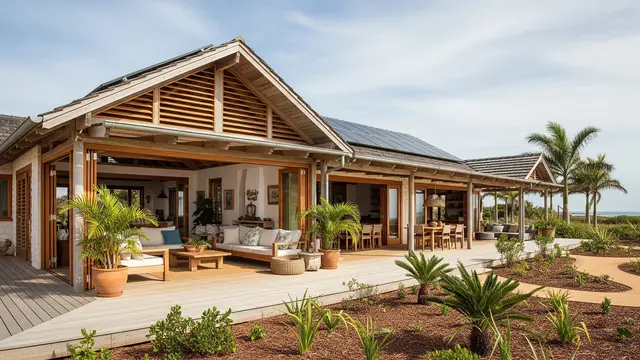 Desain Rumah Anti Gerah untuk Daerah Dekat Pantai/Gemini AI