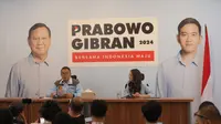 Wakil Komandan Alpha TKN Prabowo-Gibran, Fritz Edward Siregar saat jumpa pers di Media Center TKN Prabowo-Gibran, Jakarta, Kamis (1/2/2024). (Dok. Istimewa)
