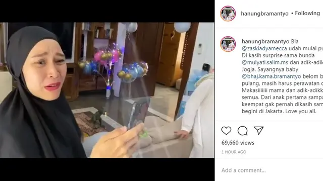 Zaskia Adya Mecca (Foto: Instagram/@hanungbramantyo)