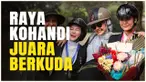 Berita video Pesinetron sekaligus Selebritis, Raya Kohandi, berhasil menjadi juara di ajang berkuda TOSI Season 3, meskipun minim persiapan.