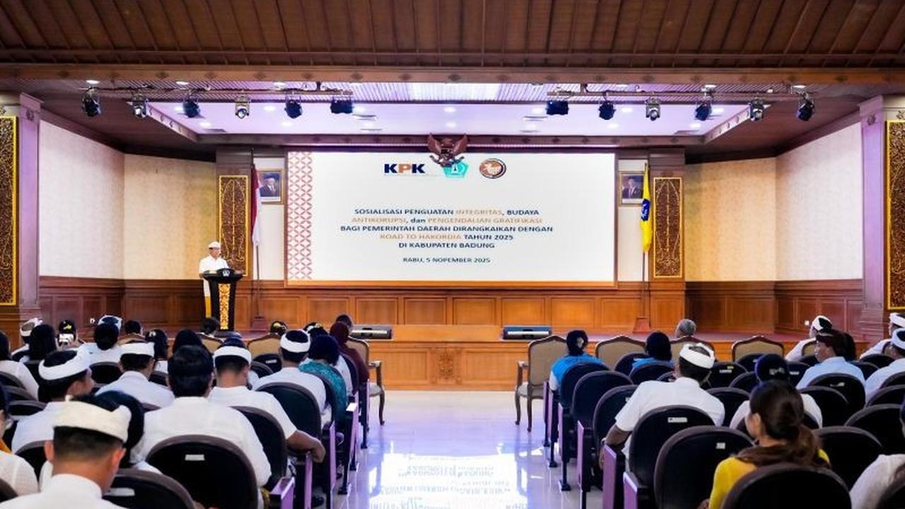 Perkuat Integritas dan Budaya Antikorupsi, Pemkab Badung Gelar Sosialisasi Bersama KPK