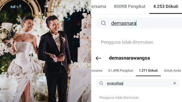 Eva Celia dan Demas Narawangsa saling unfollow di Instagram