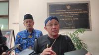 Wali Kota Depok, Mohammad Idris usai Upacara HUT ke-78 Kemerdekaan Republik Indonesia di lapangan Balai Kota Depok. Dalam kesempatan ini, Idris menegaskan Kota Depok tidak intoleransi. (Liputan6.com/Dicky Agung Prihanto)