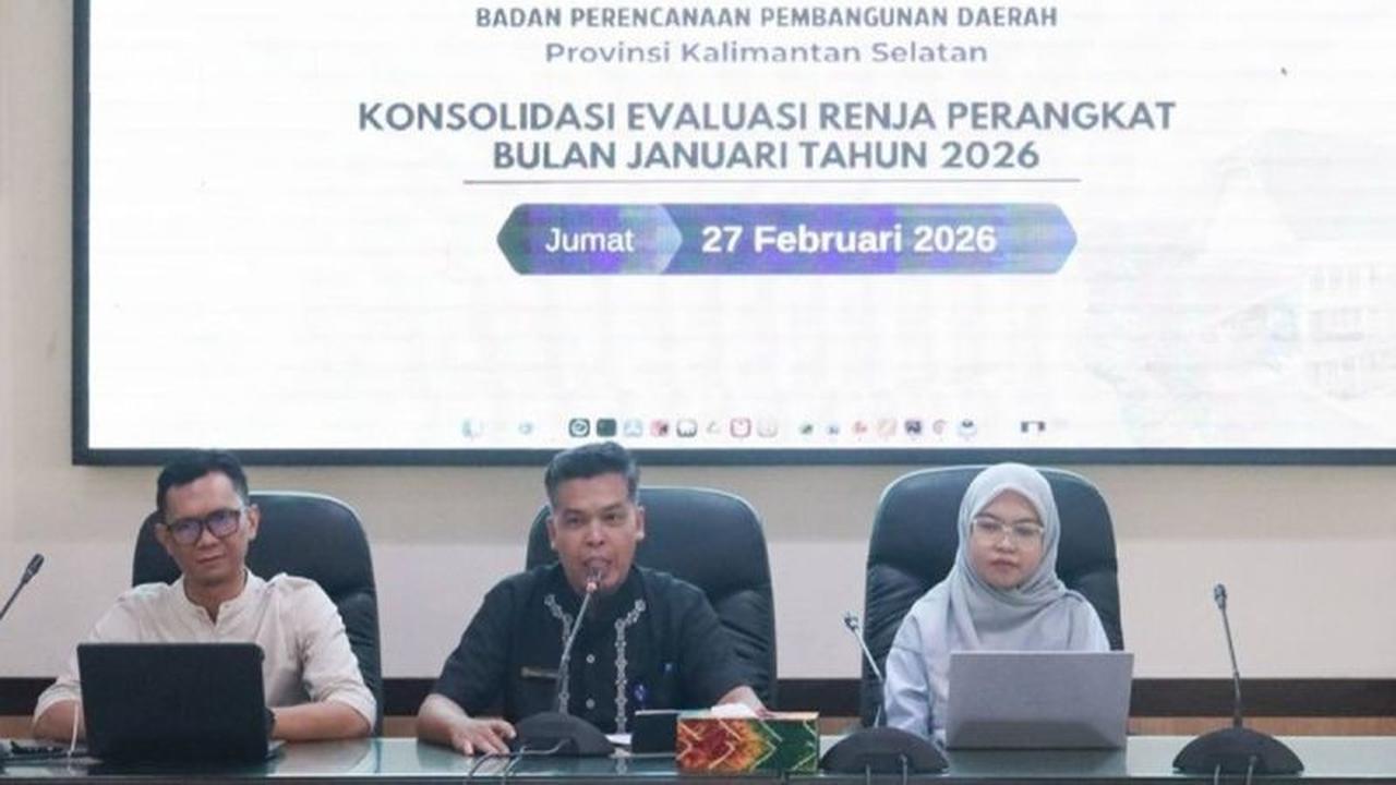 Realisasi APBD Kalsel Januari 2026 Capai 3,45 Persen, Lampaui Tahun Sebelumnya