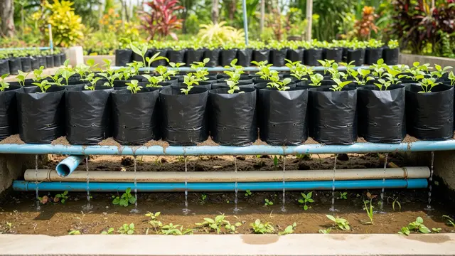 Cara Membuat Irigasi Kapiler Sederhana untuk Polybag