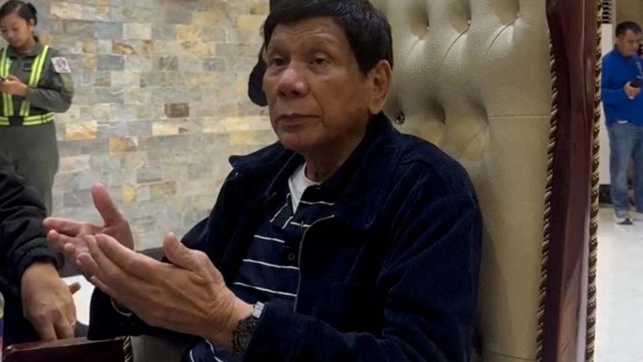 Rodrigo Duterte ditangkap atas perintah Mahkamah Internasional