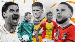 Kevin Diks, Emil Audero, Justin Hubner, Dean James, Calvin Verdonk. (Bola.com/Gregah Nurikhsani)