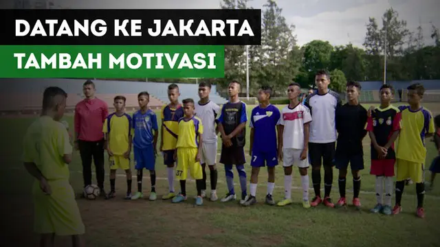 Pelatih SSB Tulehu Putra, Sani Tawainella, mengatakan datang ke Jakarta tentu akan menambah motivasi bagi 11 anak-anak Tulehu.