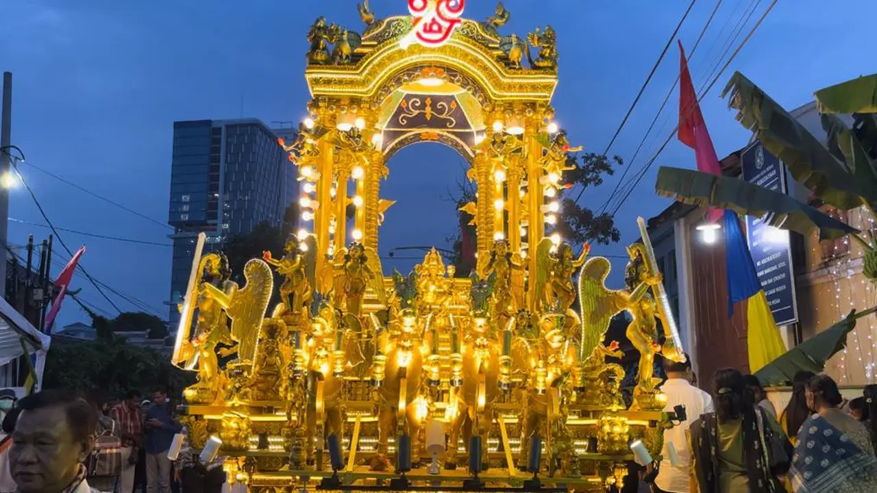 Perayaan Thaipusam di Medan