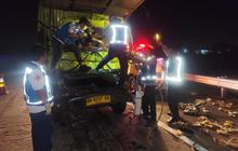 Truk Boks Hantam Tronton di Tol Medan–Tebing Tinggi, Tiga Orang Tewas