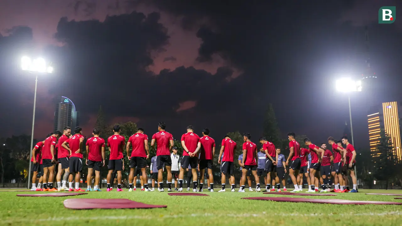 Foto: Timnas Indonesia Gelar Latihan Perdana Jelang Lawan Brunei untuk Kualifikasi Piala Dunia 2026 Zona Asia