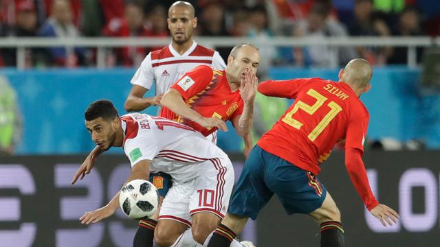 Ditahan Imbang Maroko, Spanyol Lolos 16 Besar