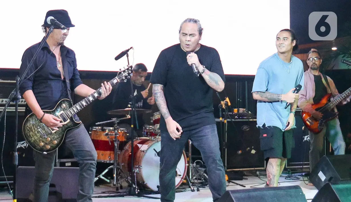 All You Can Hear Gigs merupakan festival musik yang mengusung tema True Friends Forever, yakni dengan menampilkan suasana akrab dan hangat yang membuat penonton dan pengisi acara bebas berinteraksi. (Liputan6.com/Herman Zakharia)