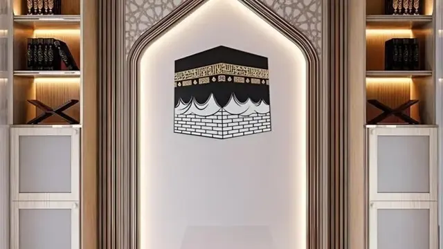 Desain Mihrab Minimalis