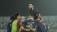 Momen Persita Tangerang mengalahkan Madura United dengan skor 4-1 di ajang BRI Super League 2025/2026. (Persita Media)