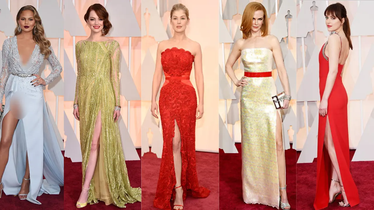 5 Seleb dengan Kaki Indah di Oscar 2015