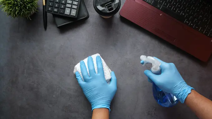 Ilustrasi desinfektan`