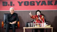 Kebersamaan Ketua Umum PDI Perjuangan (PDIP) Megawati Soekarnoputri Bersama Ganjar Pranowo di Yogyakarta. (Foto: Dokumentasi PDIP).