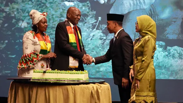 Menteri Wihaji dan Duta Besar Zimbabwe
