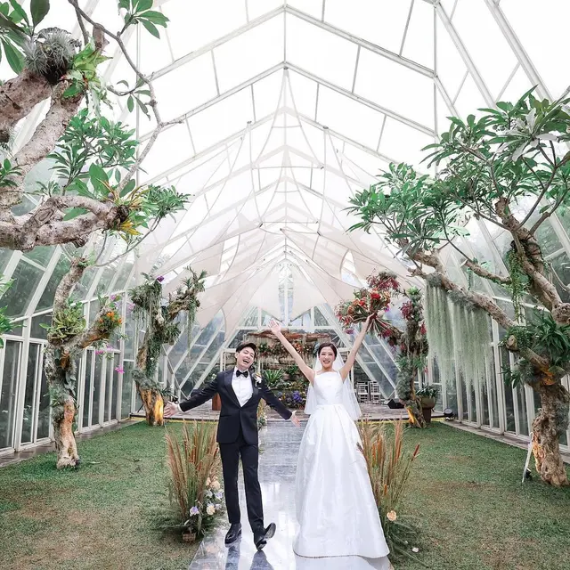 Momen Pernikahan Danita Eks Princess dan Nicolas Gunawan. (Sumber: Instagram/danitasigarlaki)