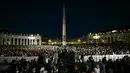 Para kardinal akan terpisah dari dunia luar selama masa pemilihan berlangsung. (Stefano Rellandini/AFP)