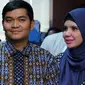 Indra Bekti dan istri, Aldilla Jelita mengadu ke Komisi Penyiaran Indonesia (KPI). [Foto: Herman Zakharia/Liputan6.com]
