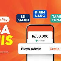 Program promosi&nbsp;Aplikasi ShopeePay Serba Gratis.
