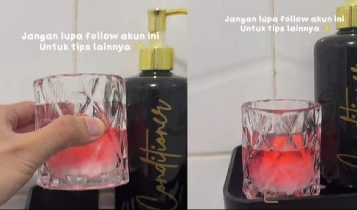 <b>Letakkan di Rak Kamar Mandi</b>