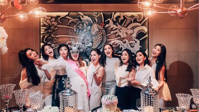 Inspirasi baby shower ala seleb Tanah Air