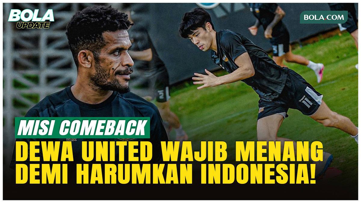 Dewa United Wajib Menang 2 Gol untuk Lolos Semifinal AFC Challenge League