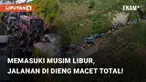 Beredar video viral terkait kemacetan musim libur akhir tahun. Kemacetan tersebut berada di kawasan Dieng, Minggu (24/12/2023)