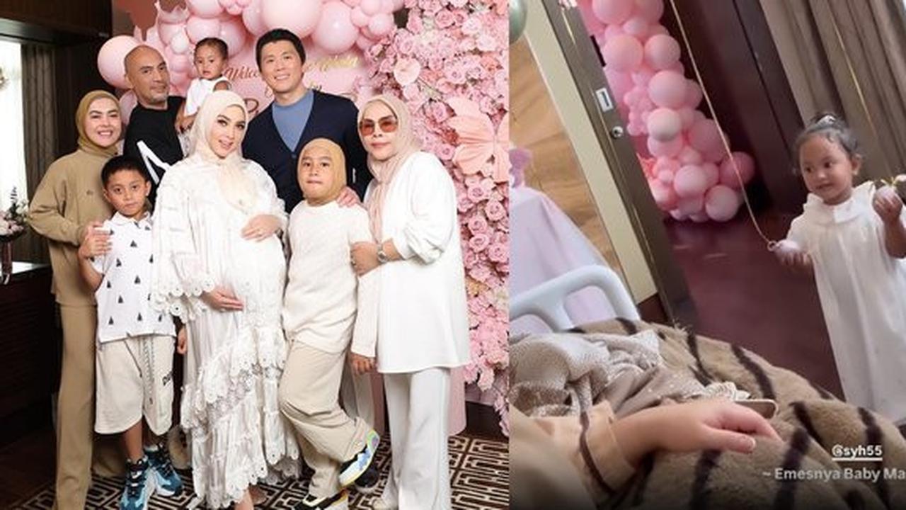 Deretan Potret Kedekatan Rieono Barack dan Ratu Keponakan Syahrini