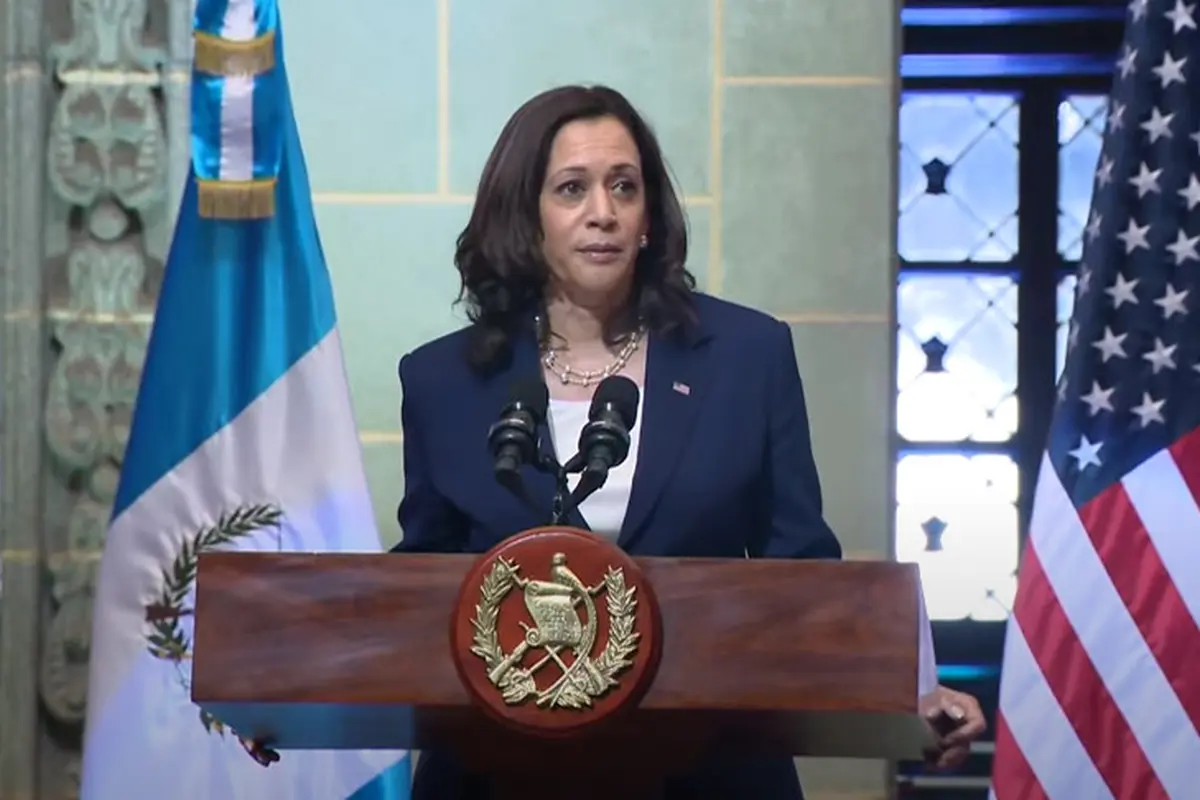 Wapres AS Kamala Harris di Guatemala.