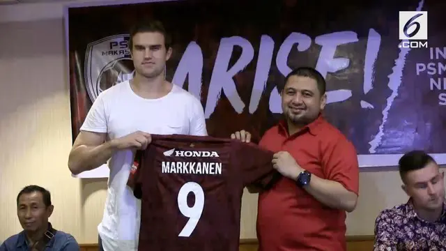PSM Makassar merekrut penyerang baru bernama Eero Markkanen yang pernah bermain di Real Madrid Castilla asuhan Zinedine Zidane.