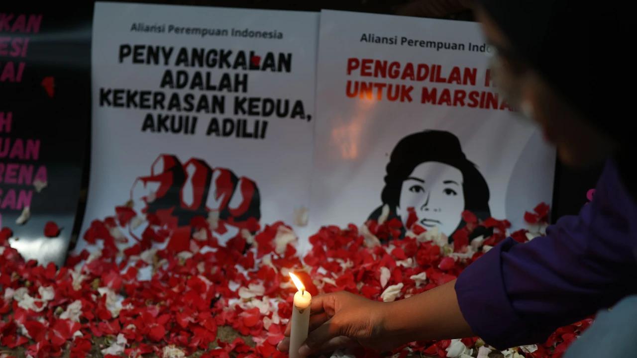 FOTO: Demo API Gaungkan Perlindungan Hak Perempuan di Komnas HAM