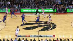 New York Knicks alami kekalahan 84-107 dari Toronto Raptors.