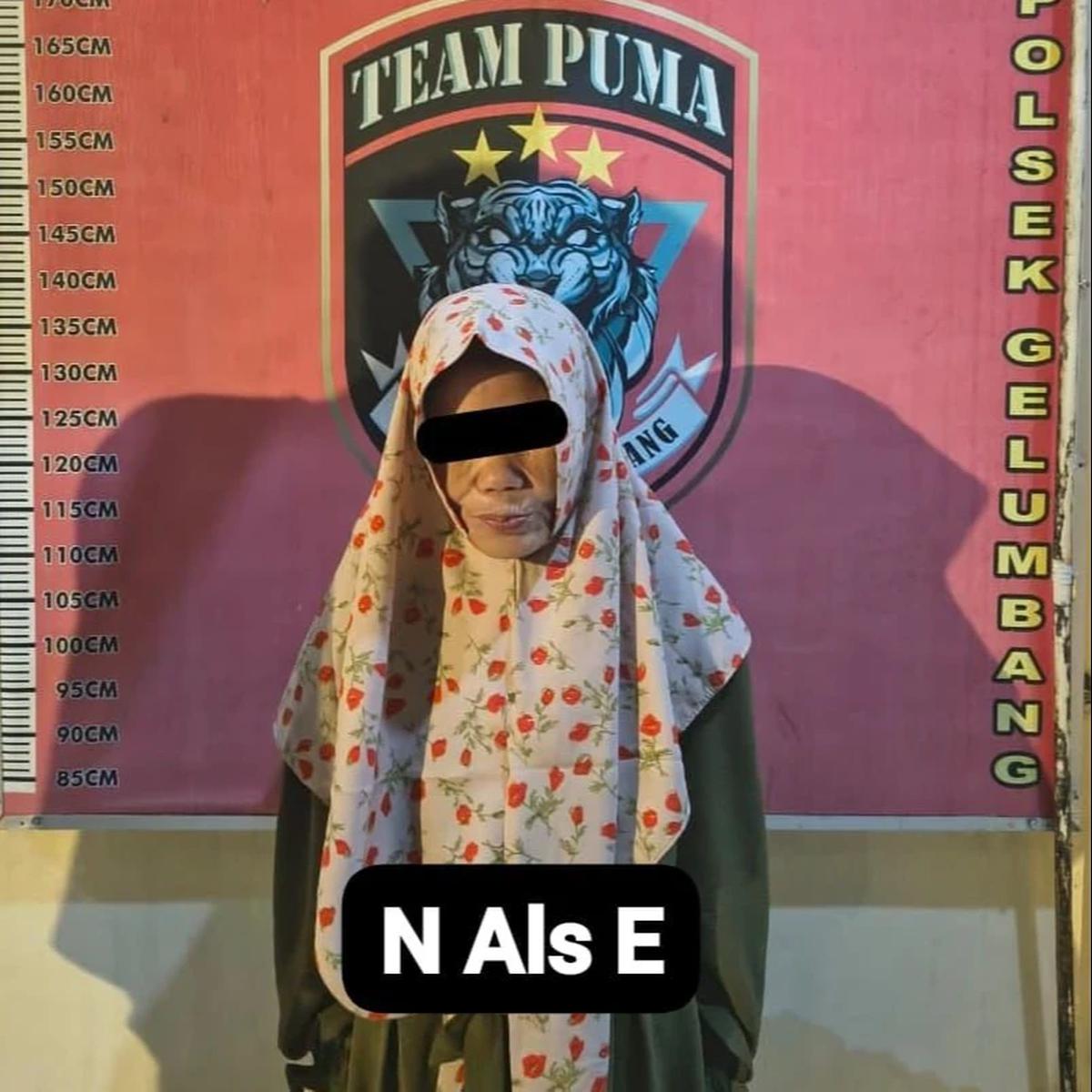 Anak Perempuan Pelaku Pembunuhan Ibu Lansia di Kabupaten Muara Enim, Sumatra Selatan