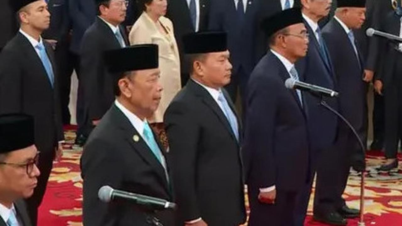 VIDEO: Momen Trio Jenderal TNI Wiranto, Luhut & Dudung Sigap Hormat ke Prabowo-Gibran