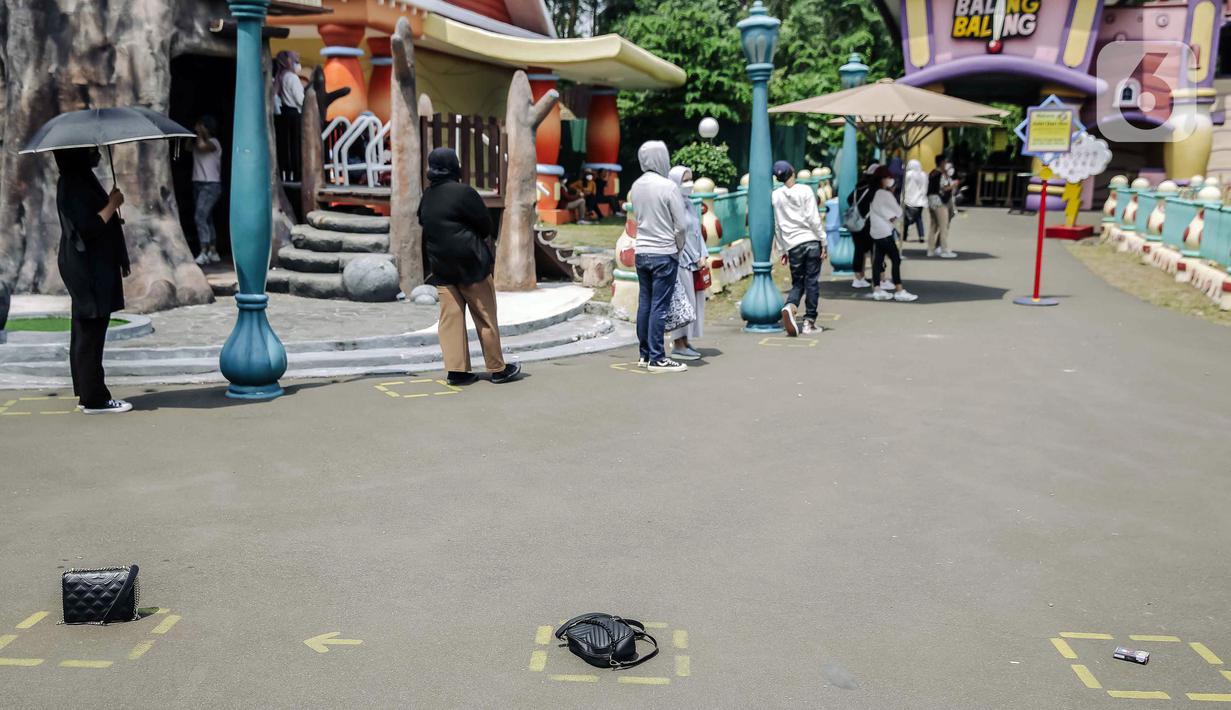 Foto Pelonggaran Ppkm Level 3 Ancol Kembali Ramai Pengunjung News Liputan6 Com