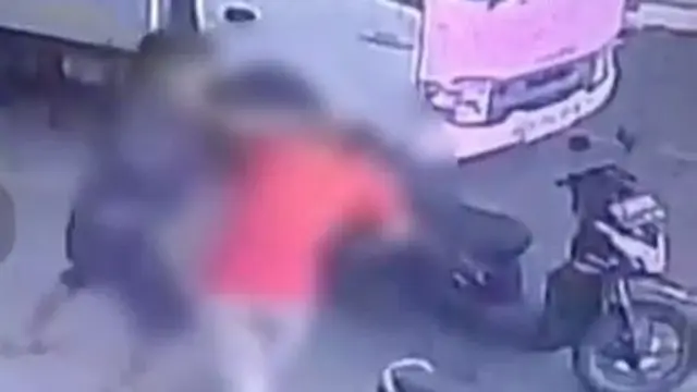 Pemalakan brutal di depan Alfamart Comal, Pemalang (Foto: Liputan6.com/Polres Pemalang)