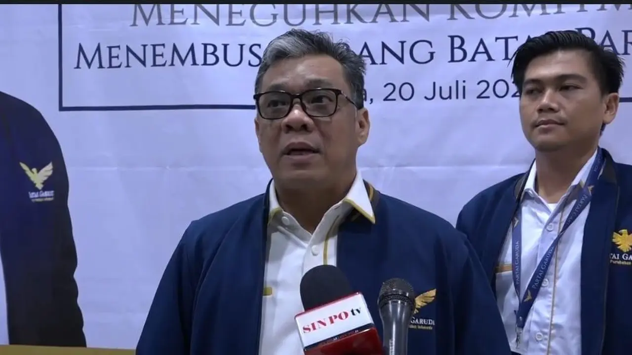 Ketua Umum Partai Garuda, Ahmad Ridha Sabana (Istimewa)