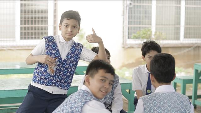 Ilustrasi Siswa di Sekolah