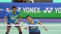 Ganda putra Fajar Alfian/Muhammad Rian Ardianto menjadi salah satu wakil Indonesia yang akan berjibaku pada babak perempat final Prancis Terbuka Super Series 2017, Jumat (27/10/2017). (PBSI)