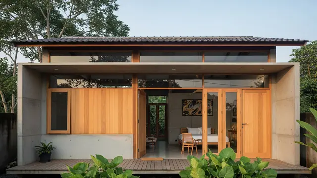 Japandi Industrial untuk Rumah Kecil yang Artistik