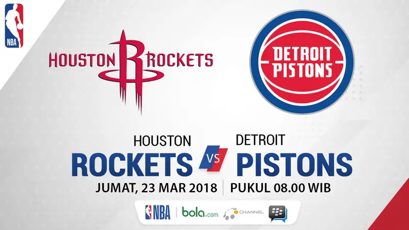 Houston Rockets Vs Detroit Pistons