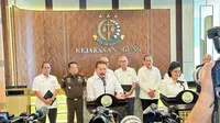Jaksa Agung ST Burhanuddin menerima adanya debitur nakal di lingkungan Lembaga Pembiayaan Ekspor Indonesia (LPEI). (Nanda Perdana Putra).