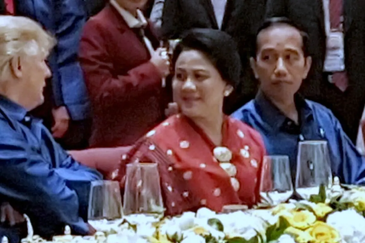 Donald Trump dan Iriana