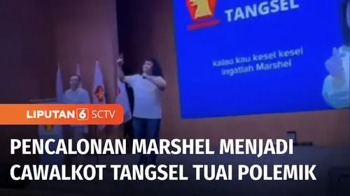 VIDEO: Komika Marshel Widianto Diusung Gerindra Maju Sebagai Calon Wakil Wali Kota Tangsel