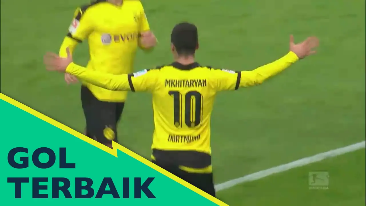 5 Gol Terbaik Bundesliga: Gol Genius Gelandang Dortmund