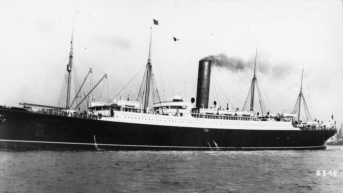 RMS Carpathia, kapal penyelamat korban Titanic (Wikipedia/Public Domain)
